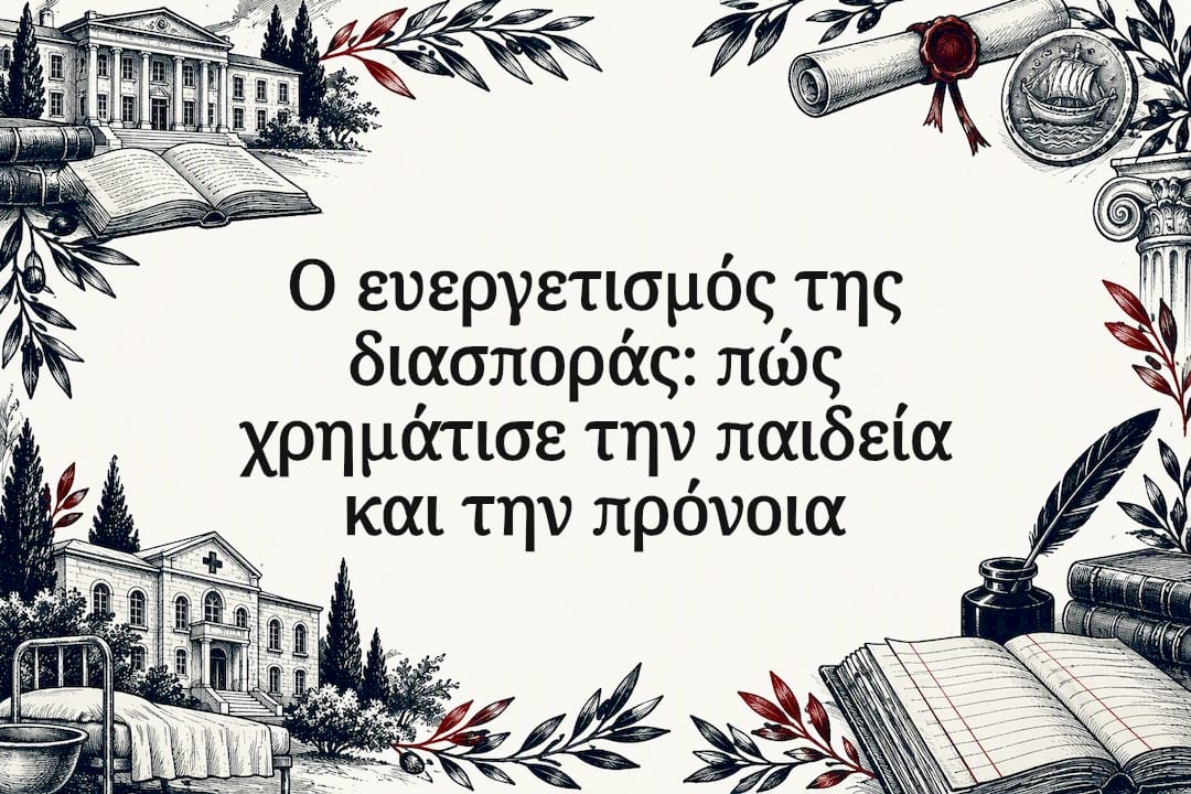 Ο ευεργετισμός της διασποράς: πώς χρημάτισε την παιδεία και την πρόνοια