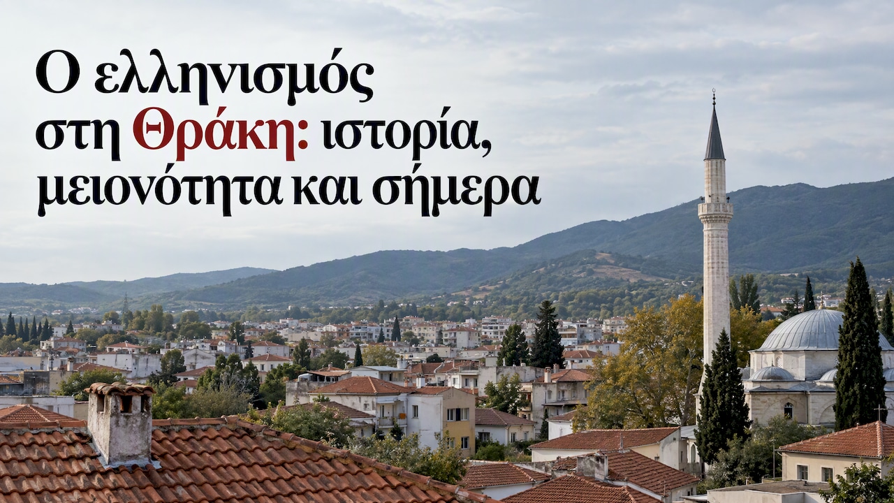 Ο ελληνισμός στη Θράκη: ιστορία, μειονότητα και σήμερα
