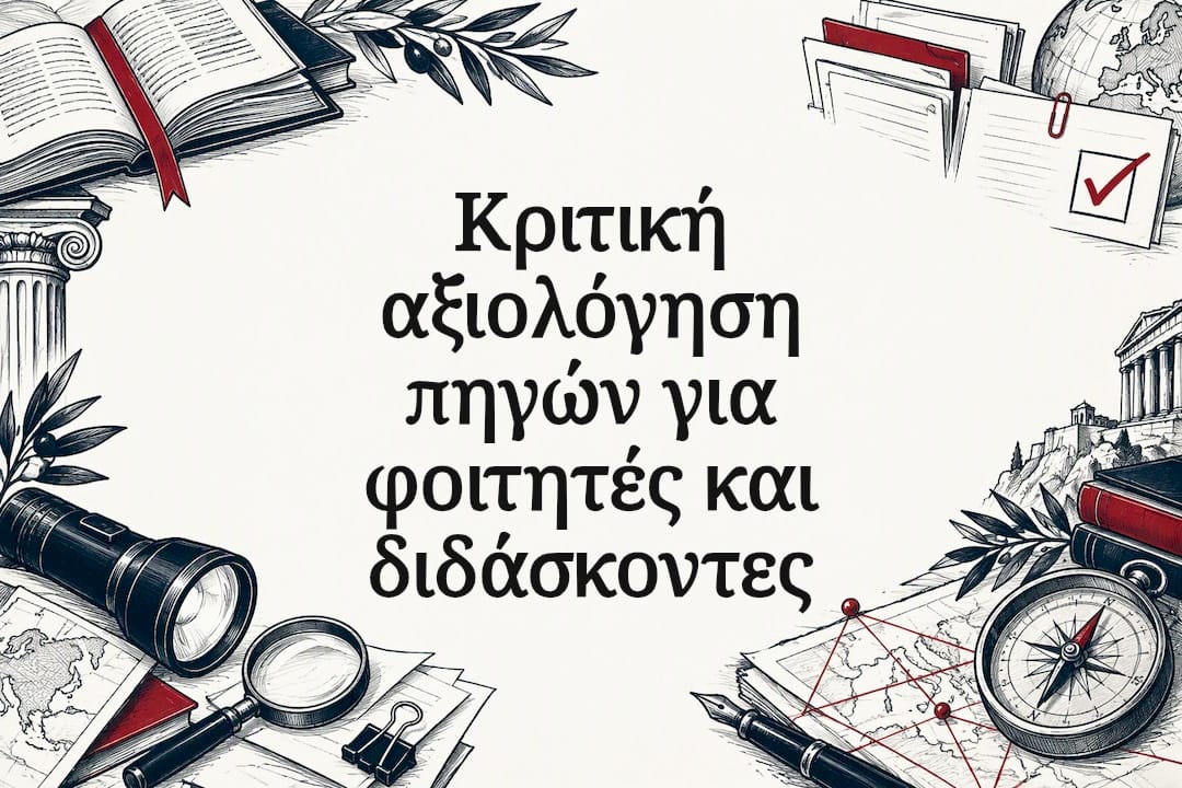 Κριτική αξιολόγηση πηγών για φοιτητές και διδάσκοντες