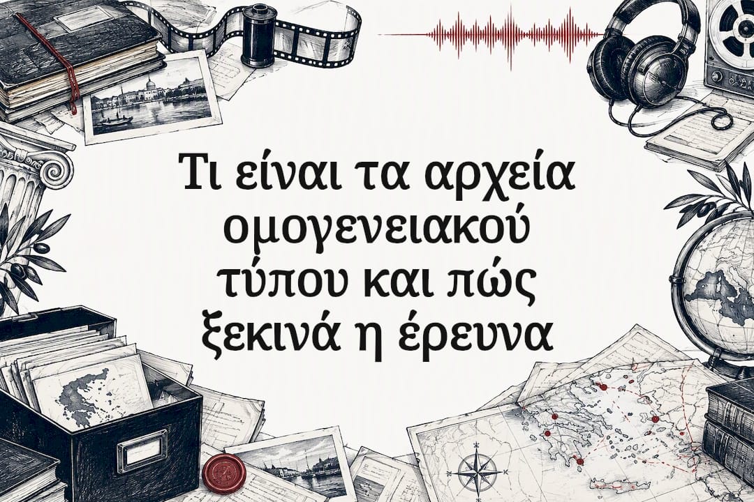 Τι είναι τα αρχεία ομογενειακού τύπου και πώς ξεκινά η έρευνα