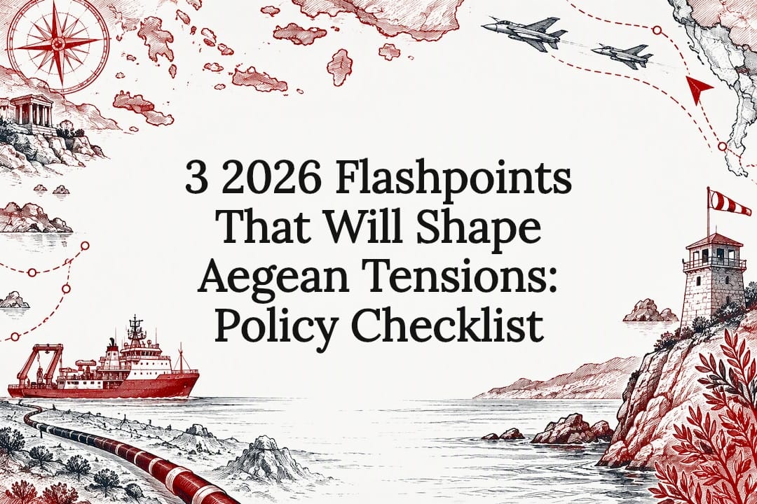 3 2026 Flashpoints That Will Shape Aegean Tensions: Policy Checklist