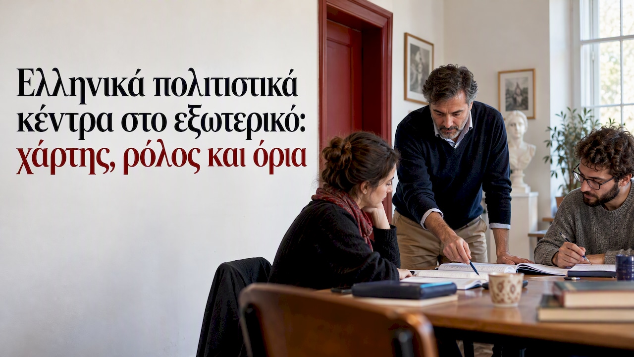 Ελληνικά πολιτιστικά κέντρα στο εξωτερικό: χάρτης, ρόλος και όρια