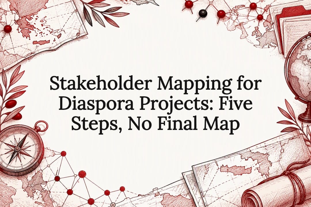 Stakeholder Mapping for Diaspora Projects: Five Steps, No Final Map