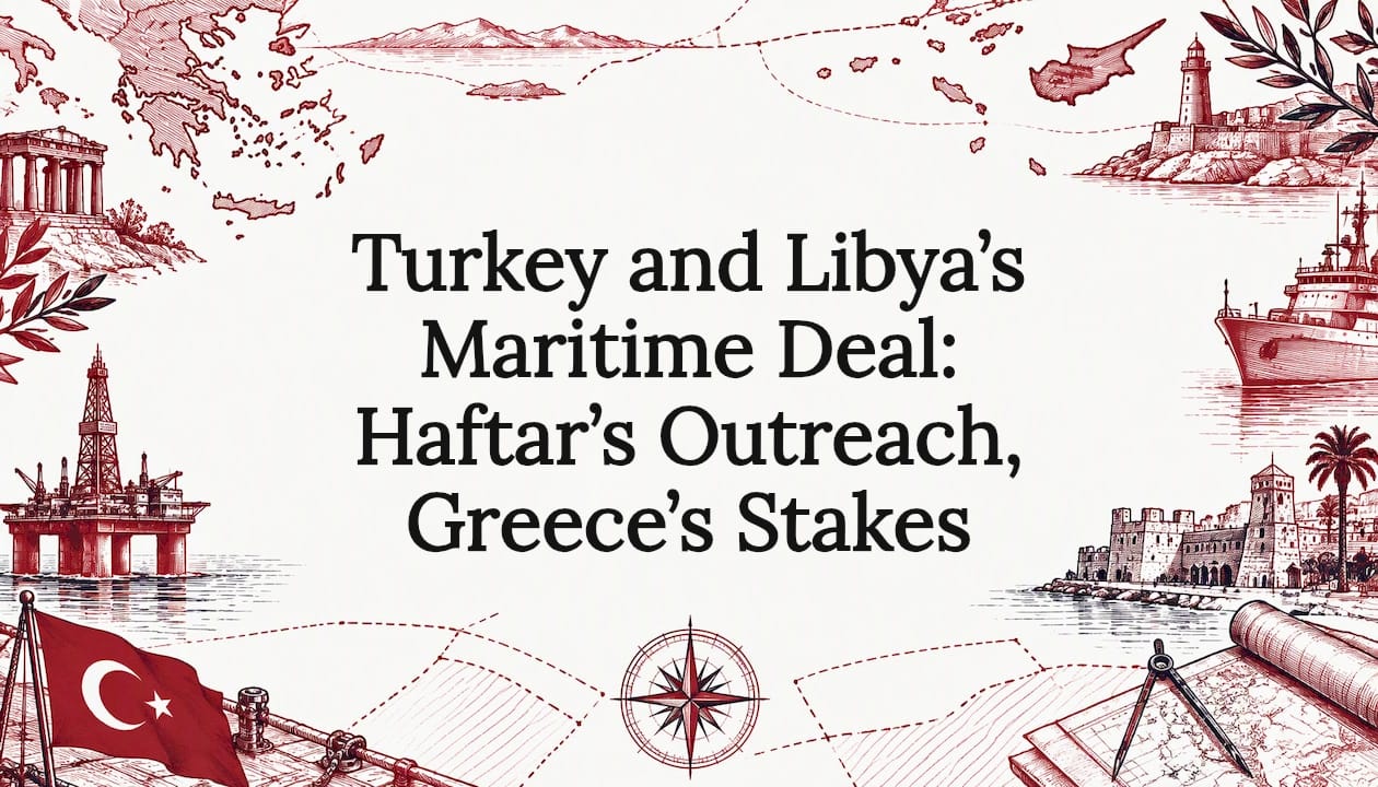Turkey and Libya’s Maritime Deal: Haftar’s Outreach, Greece’s Stakes