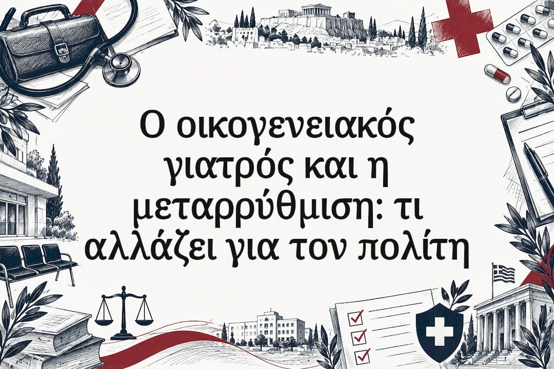 Ο οικογενειακός γιατρός και η μεταρρύθμιση: τι αλλάζει για τον πολίτη