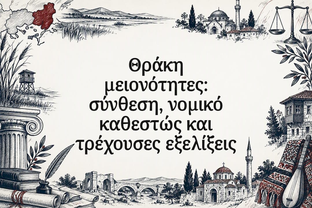 Θράκη μειονότητες: σύνθεση, νομικό καθεστώς και τρέχουσες εξελίξεις