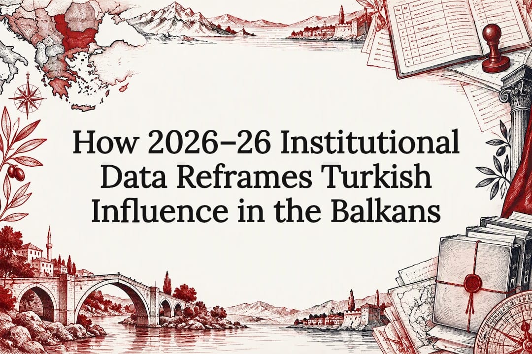 How 2026–26 Institutional Data Reframes Turkish Influence in the Balkans