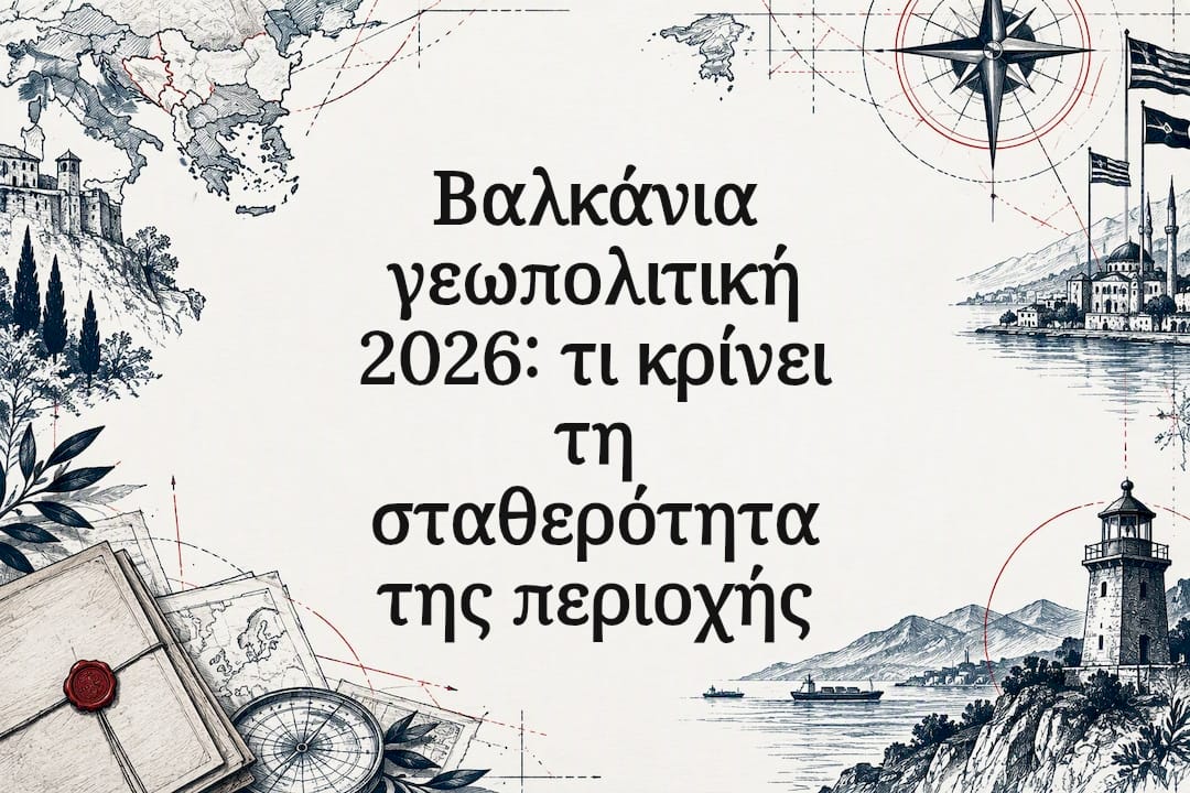 Βαλκάνια γεωπολιτική 2026: τι κρίνει τη σταθερότητα της περιοχής