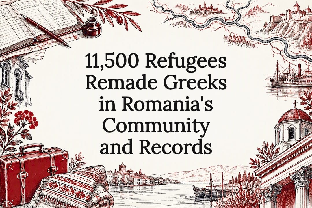 11,500 Refugees Remade Greeks in Romania's Community and Records