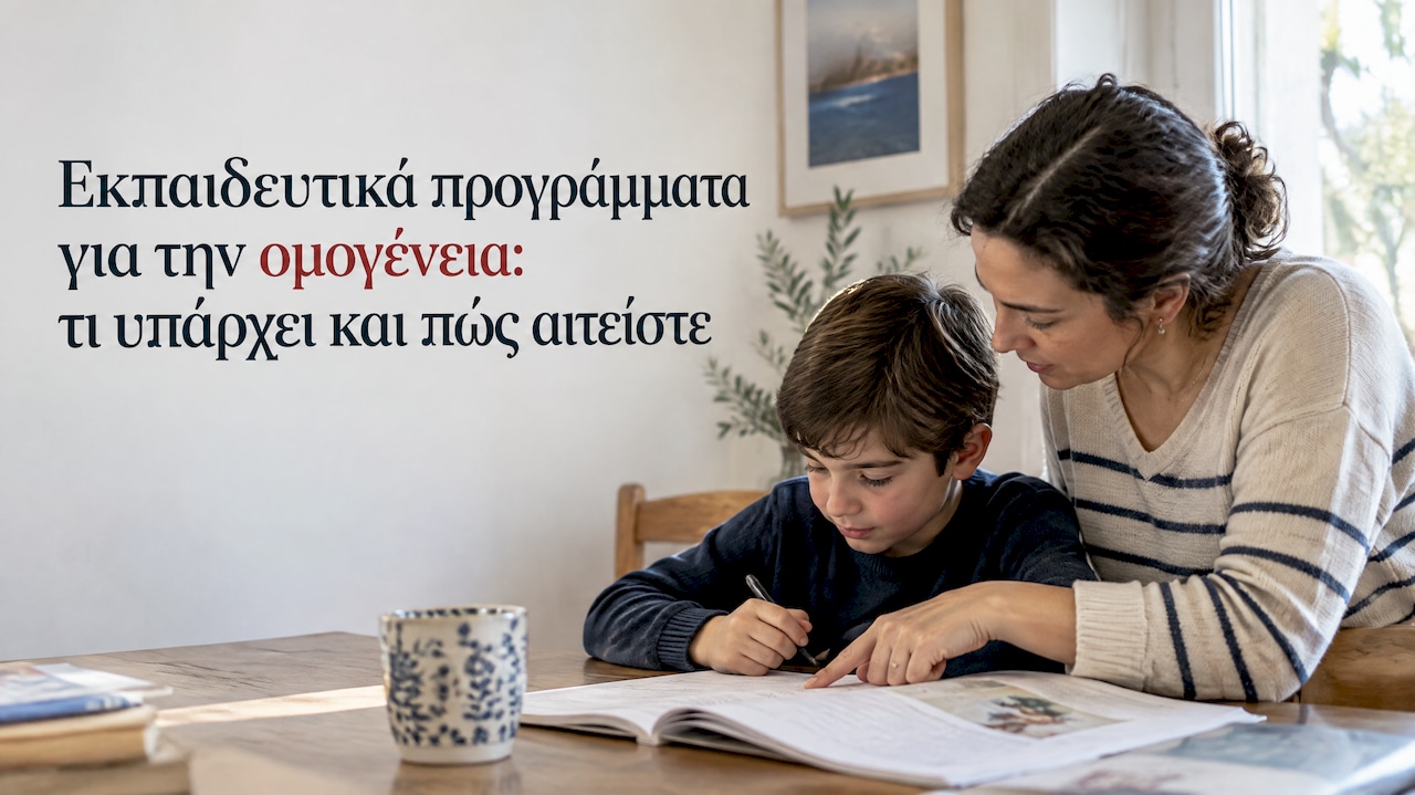 Εκπαιδευτικά προγράμματα για την ομογένεια: τι υπάρχει και πώς αιτείστε