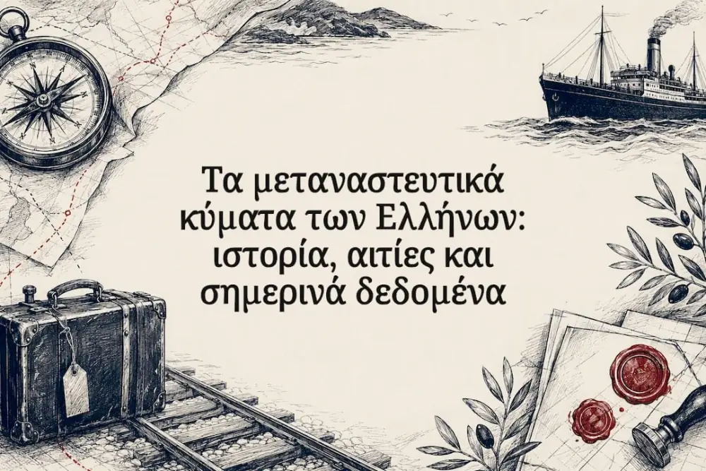 Τα μεταναστευτικά κύματα των Ελλήνων: ιστορία, αιτίες και σημερινά δεδομένα